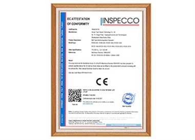 CE certificate